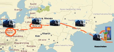 Auf nach Kasachstan