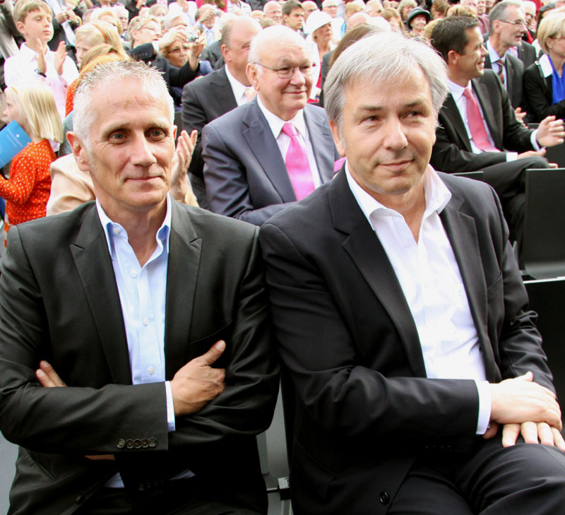 Klaus Wowereit mit Partner